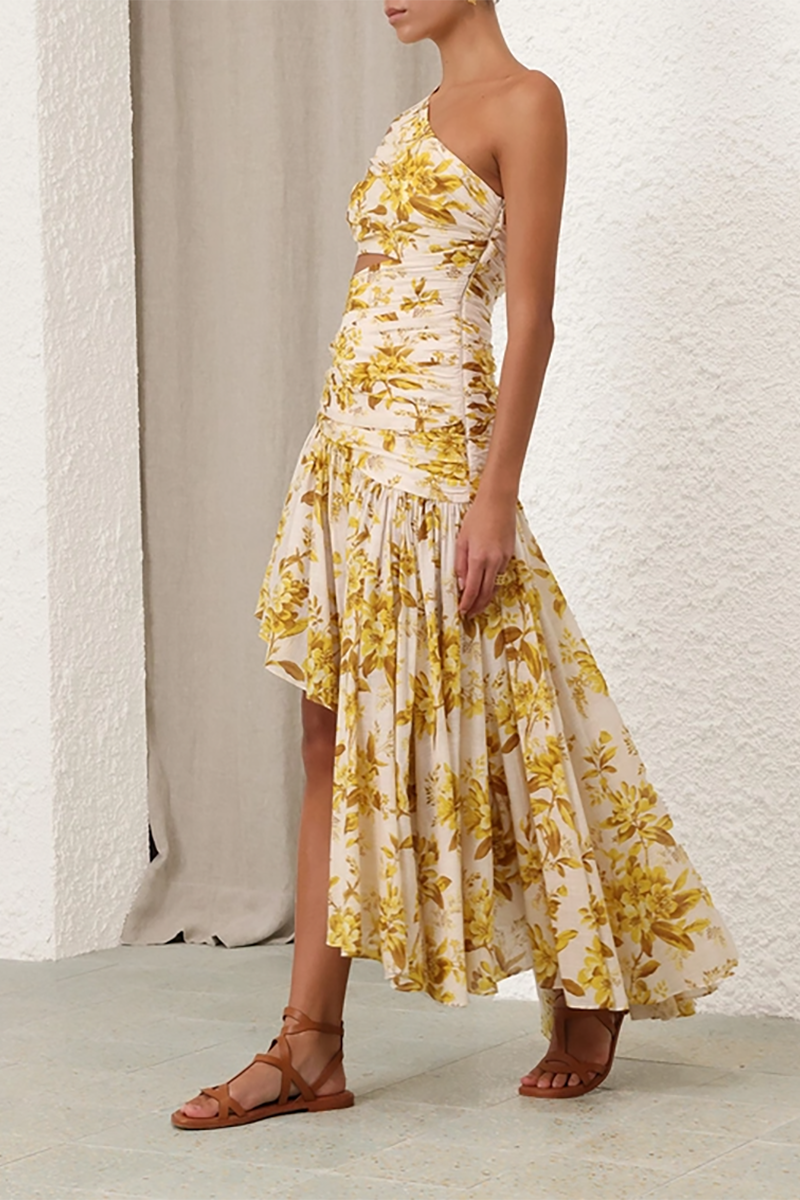 Golden Asymmetric Dress | The Borrowed Collective | Designer Rentals The Borrowed Collective NZ Golden Asymmetric Dress | The Borrowed Collective | Designer Rentals The Borrowed Collective NZ