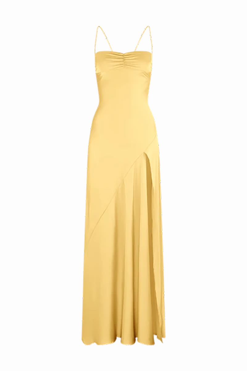 Gaia Gown in Gold Sun ghost image