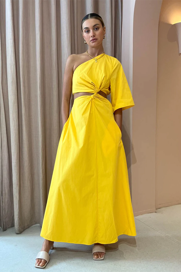 Yellow dress deals nz