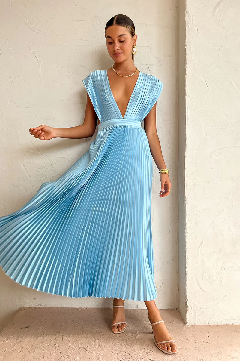 Gala Gown in Summer Blue | The Borrowed Collective | Dress Hire The Borrowed Collective NZ Gala Gown in Summer Blue | The Borrowed Collective | Dress Hire The Borrowed Collective NZ